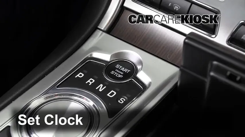 2015 Jaguar XF Sport 3.0L V6 Supercharged Reloj